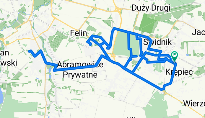 Olimpijczyków, Krępiec do Olimpijczyków, Krępiec