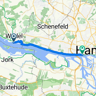 Strandweg nach Große Elbstraße