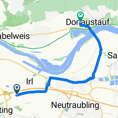Leibnizstraße, Regensburg to Prüllstraße, Donaustauf