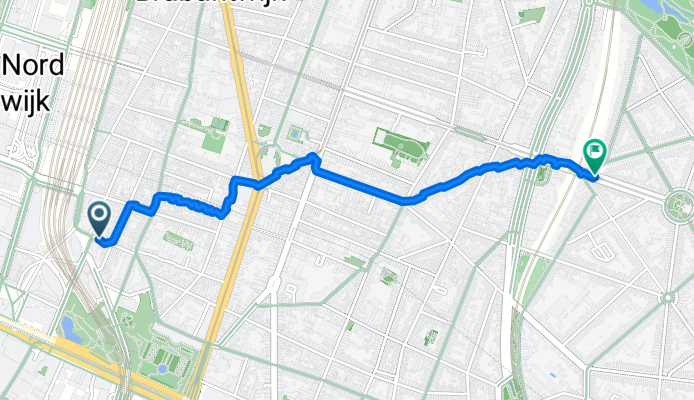 Rue Gineste 1/Z to Avenue Rogier