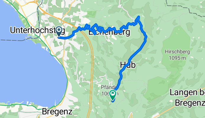 Pfänder über Eichenberg