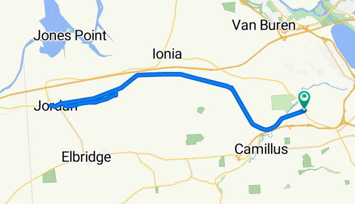 Warners Rd, Camillus to Warners Rd, Camillus