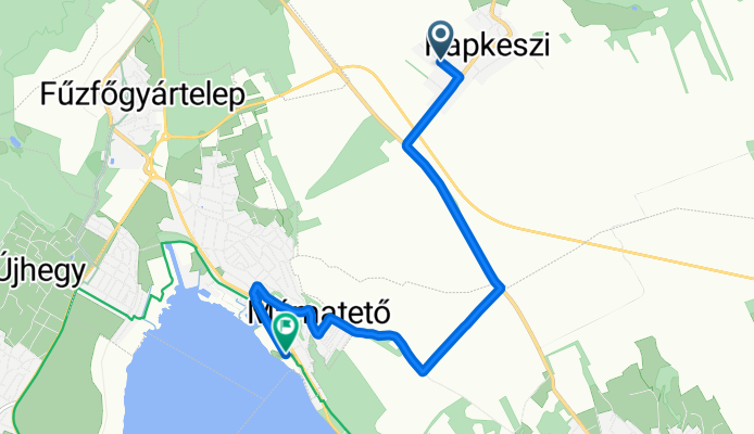 Hársfa utca - Balaton körút