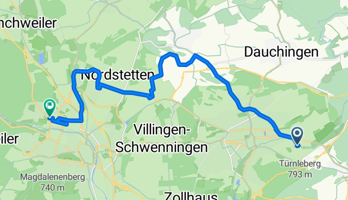 In Rammelswiesen, Villingen-Schwenningen nach Hornberger Straße, Villingen-Schwenningen