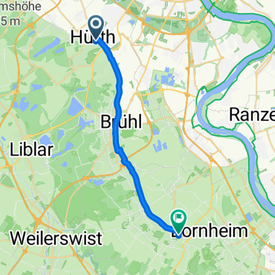 Thetforder Straße nach Bannweg