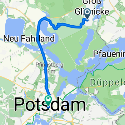 Wendensteig —&gt; Potsdam, Karstadt