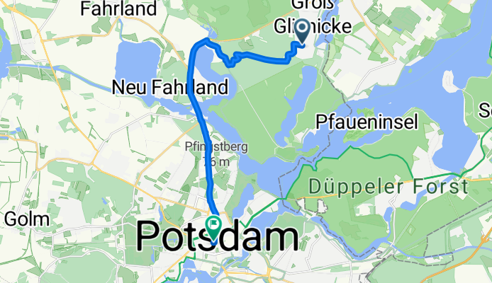 Wendensteig —&gt; Potsdam, Karstadt