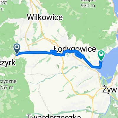 Beskidzka, Szczyrk do Akacjowa, Buczkowice