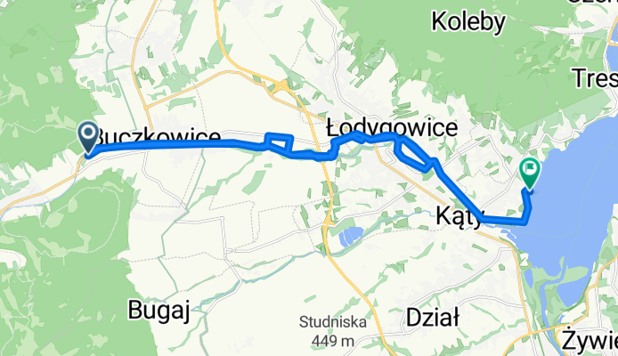 Beskidzka, Szczyrk do Akacjowa, Buczkowice