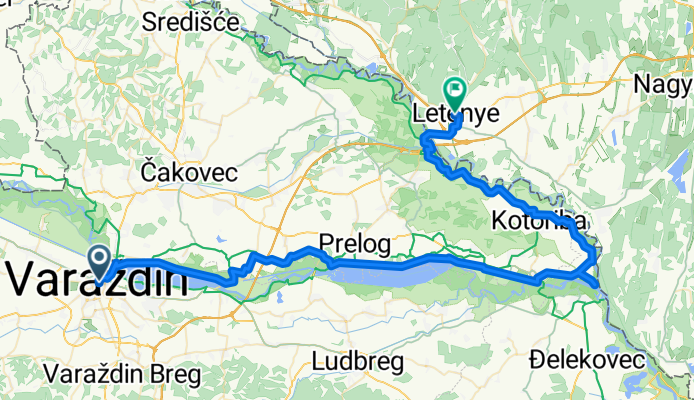 Varazdin  Legrad Letenye