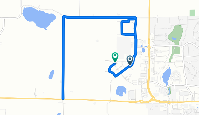 Telemark Trail, Stoughton to Telemark Trail, Stoughton