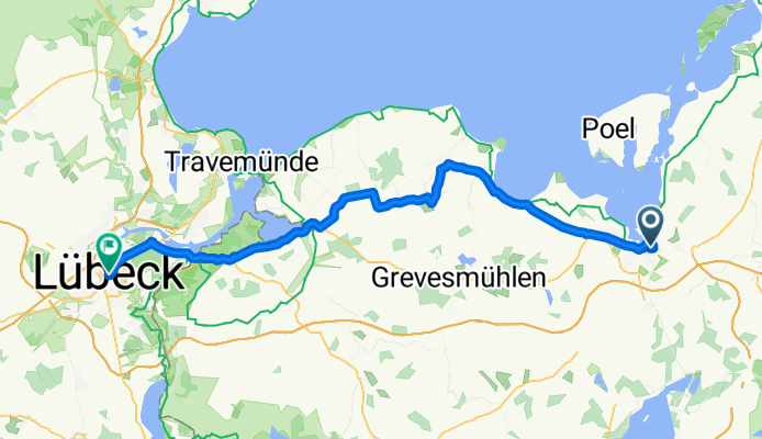 Wismar nach Lübeck