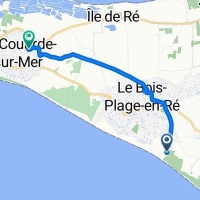 Le Bois-Plage-en-Ré to Grande Rue, La Couarde-sur-Mer