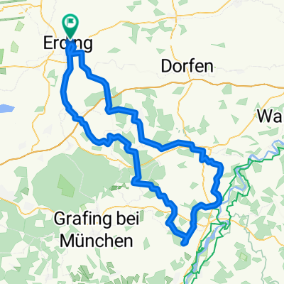 Erdinger Sueden mit Einkehr