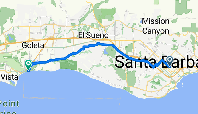 From Santa Barbara to Goleta