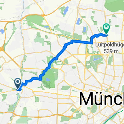 Scapinellistraße, München nach Schleißheimer Straße, München