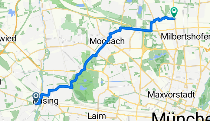 Scapinellistraße, München nach Schleißheimer Straße, München