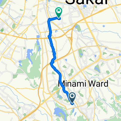 城山台3丁目, 堺市へ八田北町, 堺市