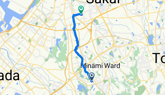 城山台3丁目, 堺市へ八田北町, 堺市