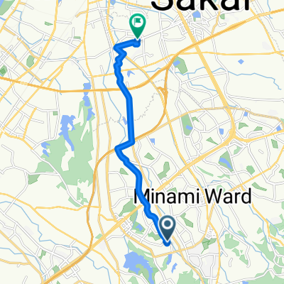 城山台3丁目, 堺市へ八田北町, 堺市