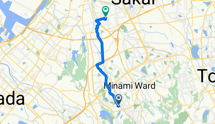 城山台3丁目, 堺市へ八田北町, 堺市