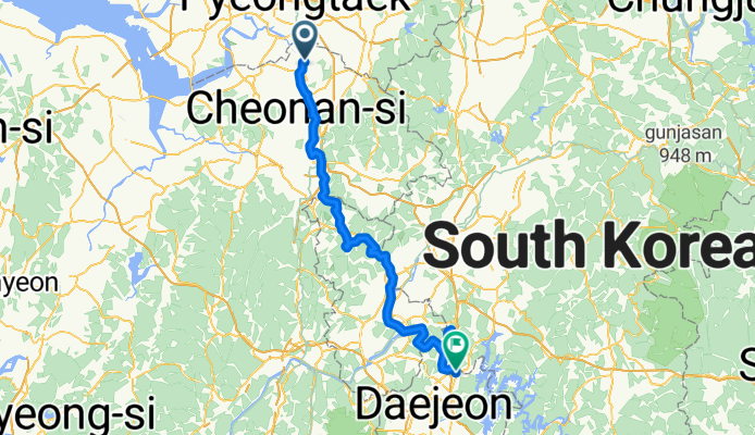 성환에서 대전까지 친구를 추모하며...