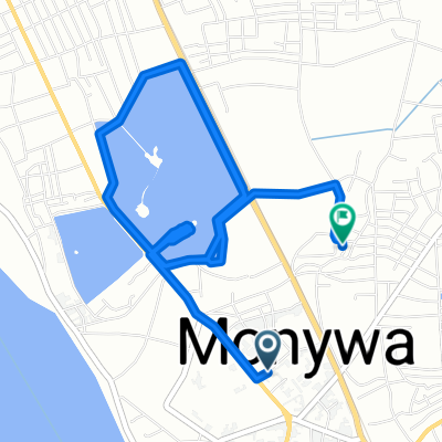 Kyaung Street, Monywa to Inywar thit to Kywe ye, Monywa