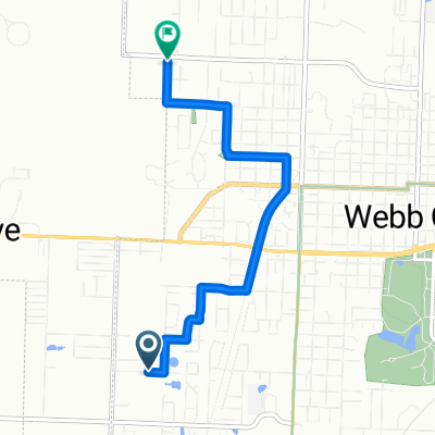 Route in Webb City