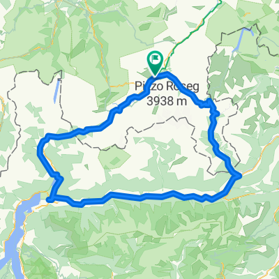 Route zu Sankt Moritz Bad