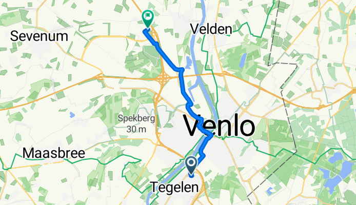 Abraham Kuyperstraat, Tegelen do Kievitweg, Venlo