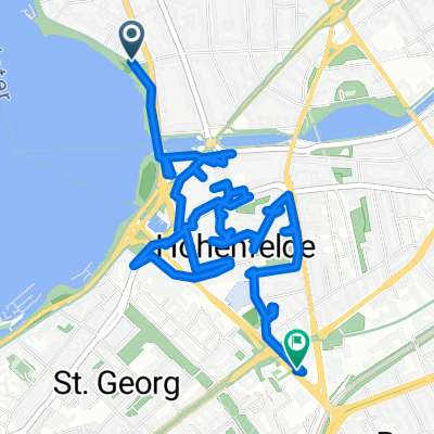 Schöne Aussicht, Hamburg nach Lübecker Straße, Hamburg