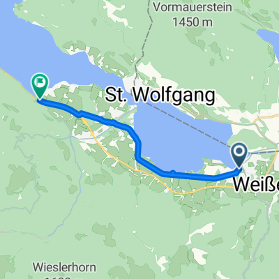 Route zu Seegasthof Gamsjaga
