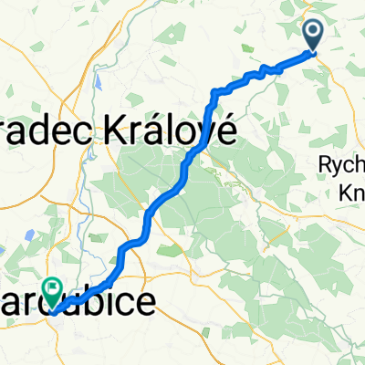 16.7.Dka-Pu hl. Nádraží z Dka v 5:20hod-Pu 8:00 2:42hod -18.8km/hod-50,6max