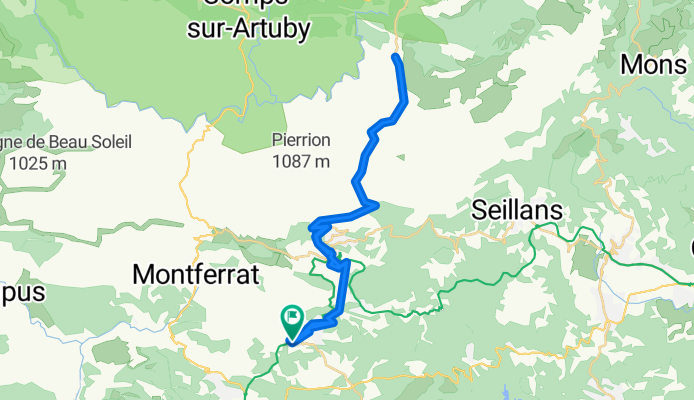 Callas Bargeme - 40km