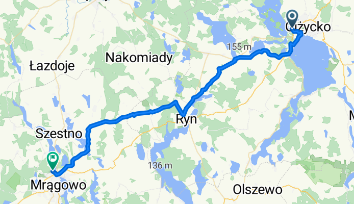 COS Gizycko - Mrągowo