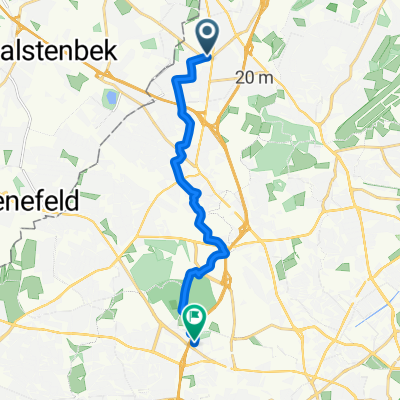 Holsteiner Chaussee, Hamburg nach Luthergrund, Hamburg