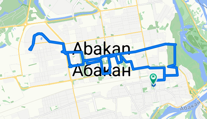 От улица Островского д. до улица Островского