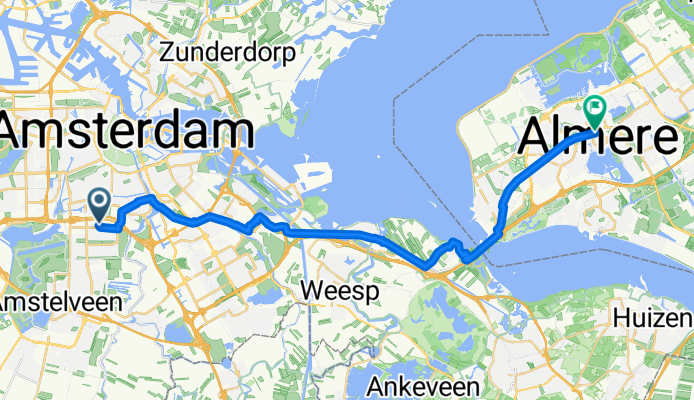 01 Amsterdam to Almere