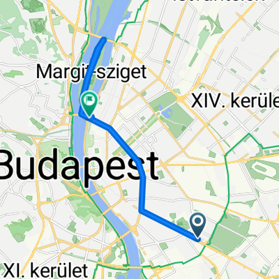 Magyarok Nagyasszonya tér, Budapest to Jászai Mari tér, Budapest