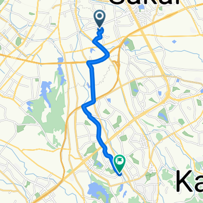 八田北町, 堺市へ城山台3丁目, 堺市