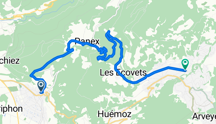 Route in Ollon