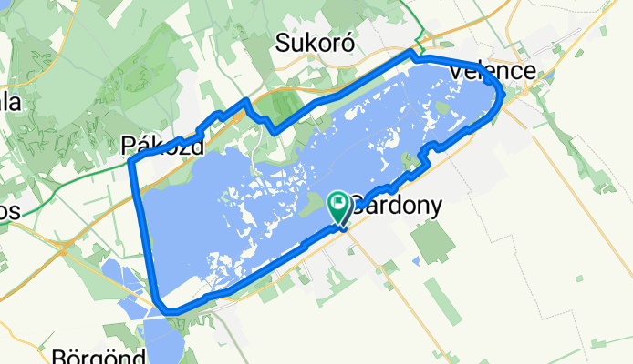 Balatoni út, Gárdony to Chernel István utca, Gárdony