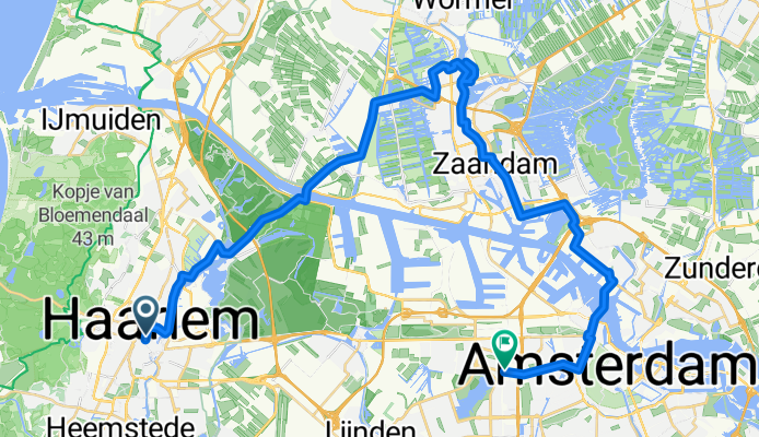 26. nap Haarlem-Zaanse Schans-Amsterdam