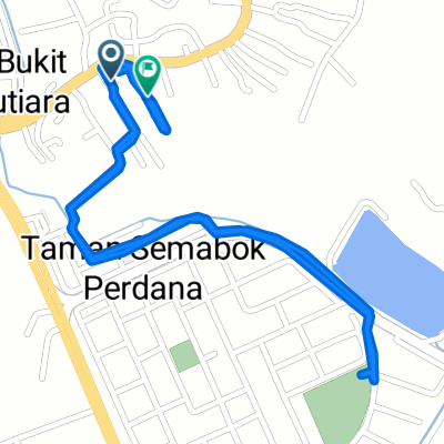 Jalan Bukit Piatu to Jalan Bukit Piatu