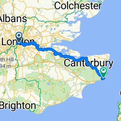 From London to Dover