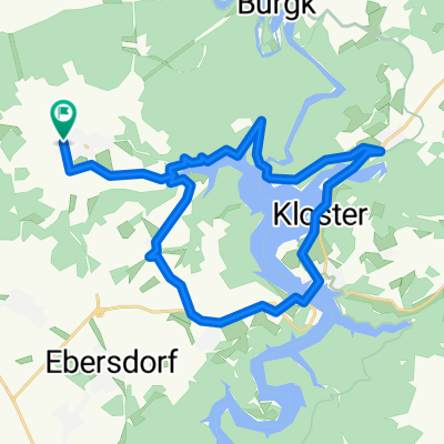 Route in Remptendorf