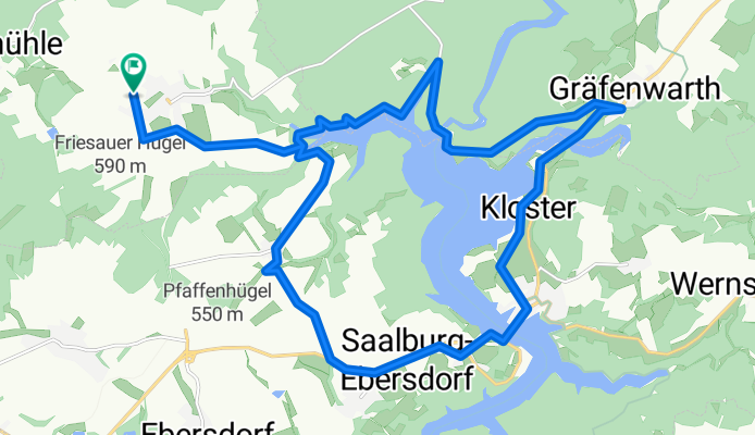 Route in Remptendorf
