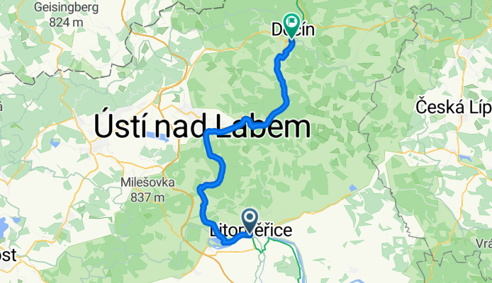 Labská nach U Starého mostu