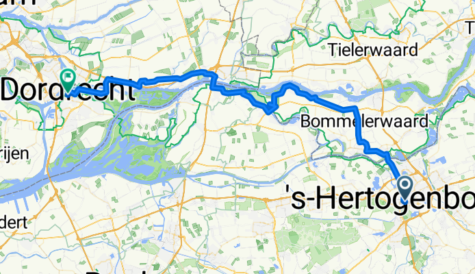 Von 's-Hertogenbosch bis Dordrecht