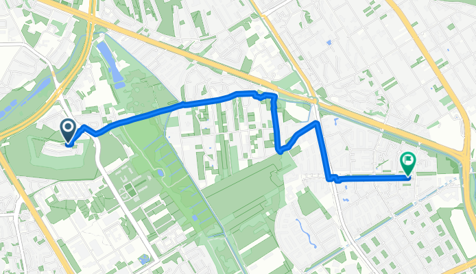 Ursynów, Warszawa do K Kieślowskiego, Warszawa